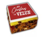 christmas branded cake bites