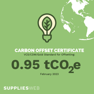 supplies web carbon offsetting Feb 2023