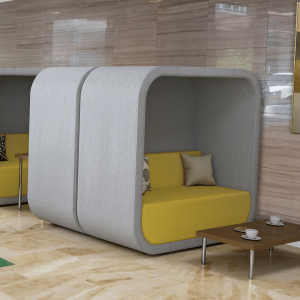 modular seating pod perfect for conversations