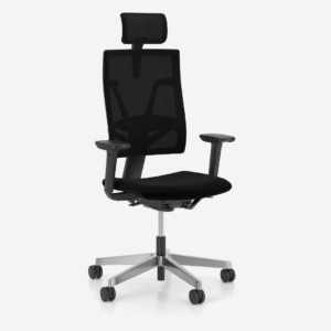 classic black office chair ergonomic