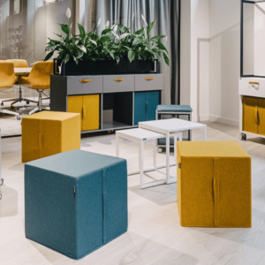 Modular furniture seating pufs